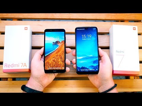 Видео: СРАВНЕНИЕ Redmi 7A vs Redmi 7 - В ЧЁМ РАЗНИЦА? ЧТО ВЫБРАТЬ? Бюджетные смартфоны Xiaomi 2019