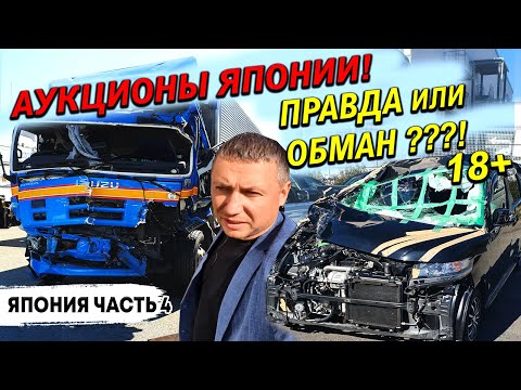 Видео: Аукционы Японии. Правда или обман??? Битьё и топляки! Путешествие по Японии, USS Kobe. 18+.