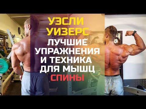 Видео: Уэсли Уизерс. Тренировка спины и трицепса. Полный разбор, лучшие советы и упражнения.