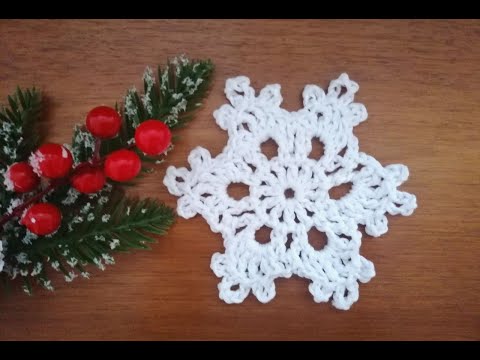 Видео: Как да оплетем Снежинка / Лесен урок за начинаещи стъпка по стъпка/ How to crochet a Snowflake / DIY