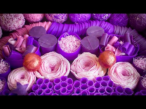 Видео: 💜 мыльные шарики Asmr / Purple soap 💜 Хрустящие локоны 🎶 Очень приятный хруст🎧