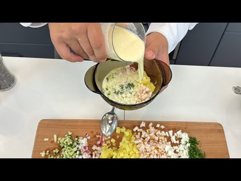 Видео: Це НАЙКРАЩИЙ рецепт ОКРОШКИ, в літню спеку!