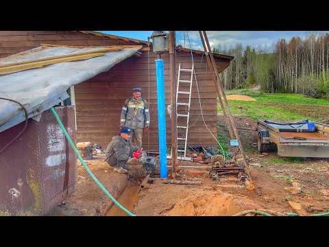 Видео: ЭТО ФИАСКО! НЕУДАЧНЫЙ ОПЫТ В БУРЕНИИ. Обсадные трубы зажало на 25 метрах.