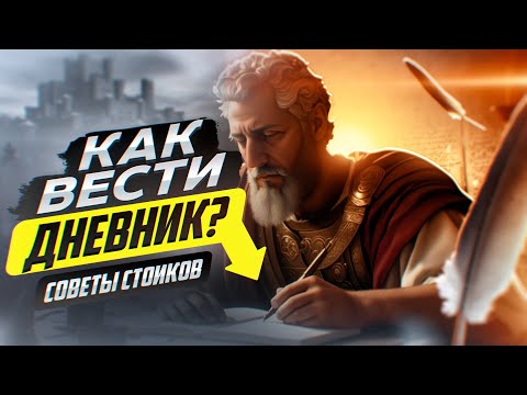 Видео: ЗАЧЕМ и КАК Вести Дневник? | СТОИЦИЗМ