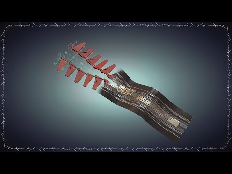 Видео: Риггинг и анимация молнии (застежки) в 3ds Max