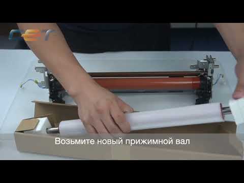 Видео: Восстановление фьюзера (печки) Kyocera FK-8350