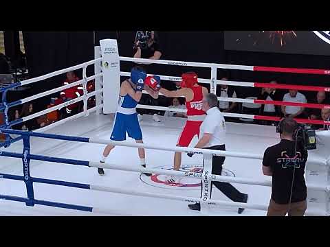 Видео: Бокс 65кг, Лисюк Д.(КМСУ) - Сурмай А.(КМСУ), фінал, XXIV турнір МСМК С.Трестіна