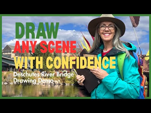 Видео: Рисуйте любую сцену с уверенностью — демонстрация рисования реки Дешут