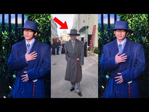 Видео: Минуту назад! Тэхён только что прибыл на Vogue World 2025 в потрясающем образе.