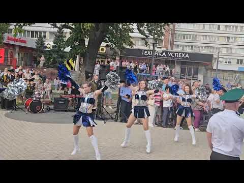 Видео: Дефиле оркестров в Бресте 25.07.2025