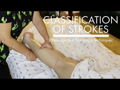 Видео: Как применять техники массажа поглаживание и разминание
