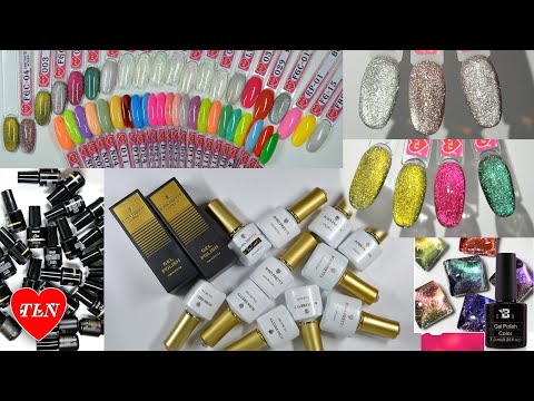 Видео: МНОГО ГЕЛЬ-ЛАКОВ с AliExpress/BORN PRETTY/BOZLIN/ROSALIND/ светоотражающие кошки хамелеон