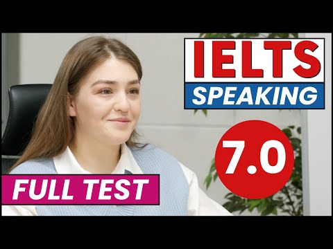 Видео: Пробный тест IELTS Speaking Band 7.0 | Студент из Узбекистана