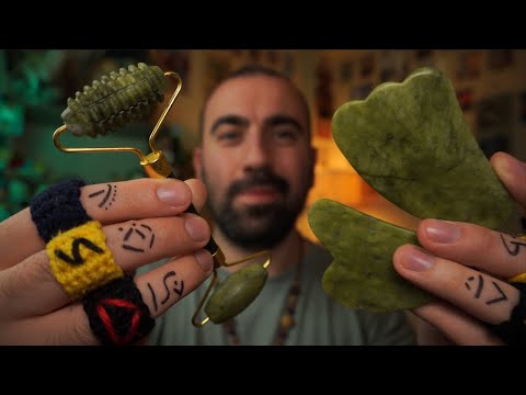 Видео: ACMP Новогодний уход за кожей, массаж лица и Рейки под целительную музыку