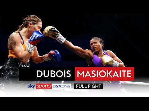 Видео: ПОЛНЫЙ БОЙ! | Дюбуа против Масиокайте | Впечатляющий профессиональный дебют 🔥