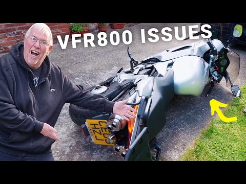 Видео: 5 вещей, которые мне не нравятся в моей Honda VFR 800 | Проблемы и недостатки VFR800 VTEC 6-го по...