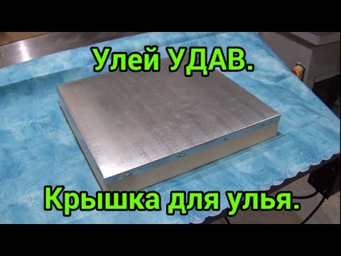 Видео: Пчеловодство в улье Удав. Крышка для улья. Beekeeping.