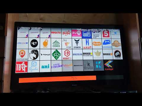 Видео: Поиск Каналов на Триколор