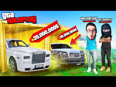 Видео: ВЫБИЛ ДВА ROLLS ROYCE PHANTOM ЗА 40.000.000$ ИЗ КОНТЕЙНЕРА! ЭТО НЕВОЗМОЖНО! (GTA 5 RP/RADMIR)