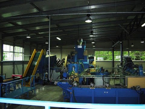 Видео: Линия мойки ПЭТ бутылок, пр-ва Reg-Mac, Италия