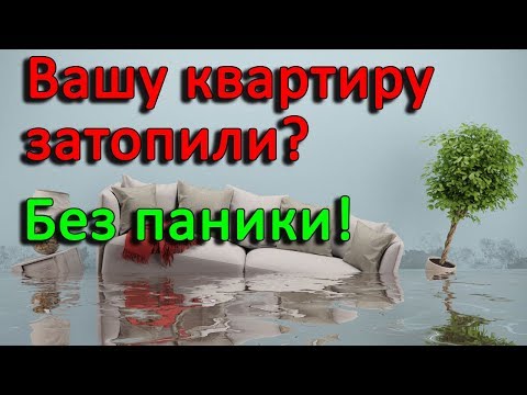 Видео: Если вас затопили соседи сверху – что делать? Из моего личного опыта – студия обоев Finewall.