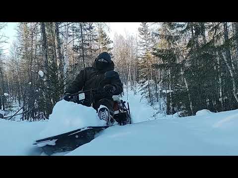 Видео: Лифан КР 500 без балансвала. Расход топлива за 1 моточас.
