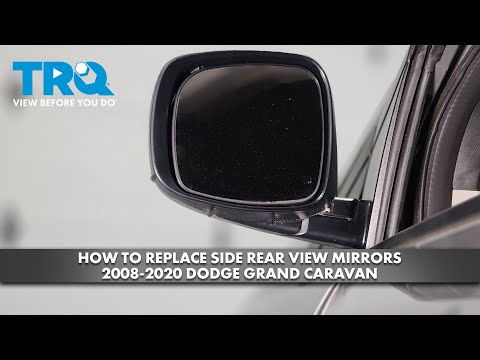 Видео: Как заменить боковые зеркала заднего вида на Dodge Grand Caravan 2008-2020