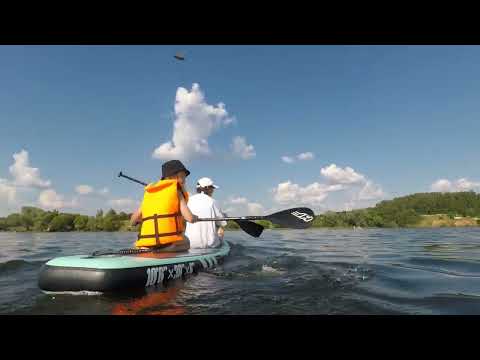 Видео: Сап на Рузском водохранилище Sup