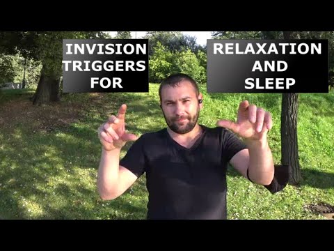 Видео: АСМР / ASMR  НЕВИДИМЫЕ ТРИГГЕРЫ ДЛЯ РАССЛАБЛЕНИЯ И СНА . INVIZIBLE TRIGGERS FOR RELAXATION AND SLEEP