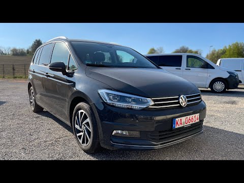 Видео: Осмотр Volkswagen Touran Sound 2017 7-Мест на DSG и LED с пробегом за 200 000 но в хорошо состоянии.