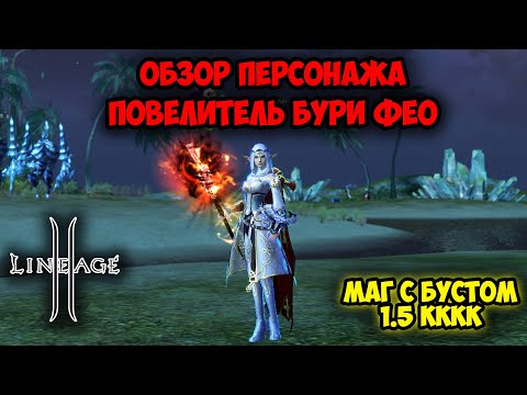 Видео: Обзор БЮДЖЕТНОГО Мага. Повелитель Бури Фео с Бустом на 1.5кккк. Тест Локаций в Lineage 2. Main Ruoff