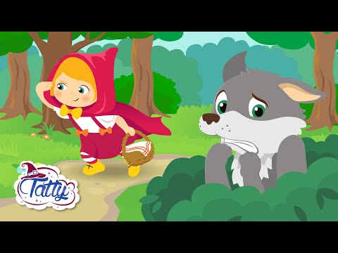 Видео: ✨ Приказката за Червената шапчица за деца 🐺 Татти и Мисифу