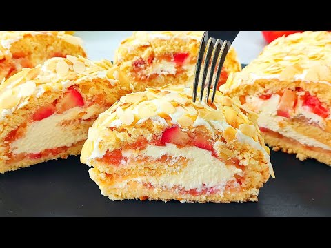 Видео: 🍎🍎🍎 Новый рецепт яблочного пирога. Больше яблок, чем теста! Супер кремовый яблочный пирог за 15 м