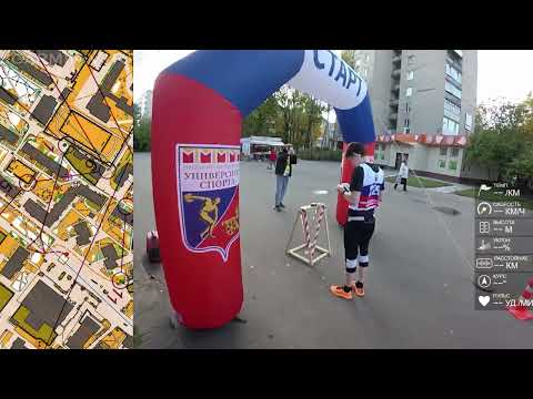 Видео: Спортивное ориентирование (headcam orienteering) - Sprint Tour Smolensk (III этап) - 29.09.21