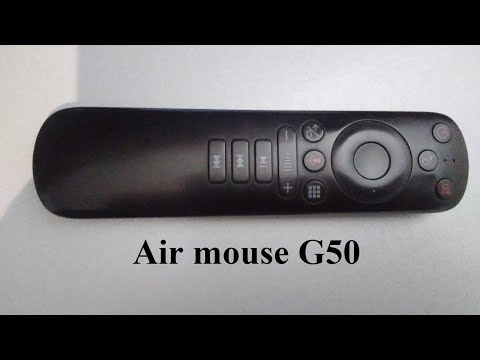 Видео: Аэромышь Air mouse G50 - переназначение кнопок