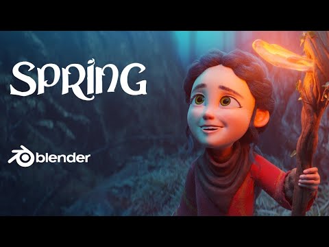 Видео: Весна – открытый фильм Blender