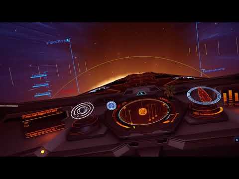 Видео: Elite Dangerous (гиперпрыжок это анимация?). Перехват таргоидами.