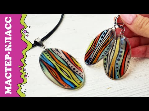 Видео: DIY ✿ Перевод картинок жидкой пластикой ✿ Image transfer with liquid clay ✿ ENG SUB