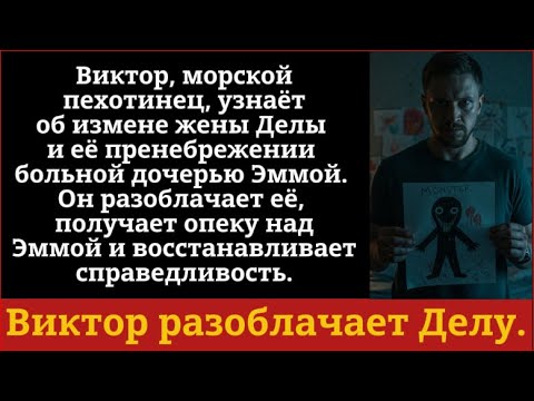 Видео: Виктор, морской пехотинец, узнаёт об измене жены Делы и её пренебрежении больной дочерью Эммой...