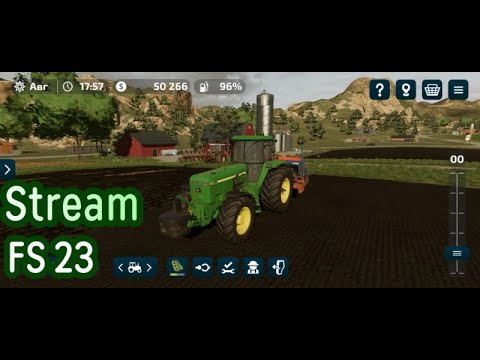 Видео: Stream | Посев и сбор соевых бобов - Farming Simulator 23
