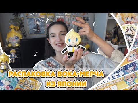 Видео: Unboxing: распаковка мерча с вокалоидами купленного в Японии