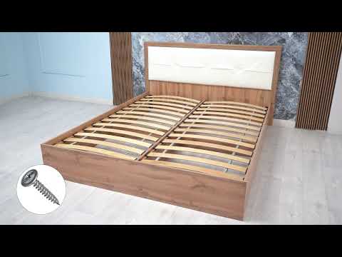 Видео: Пошаговая видео-инструкция по сборке спального гарнитура "Диана" 3д дуб вотан от "Grand Miks"