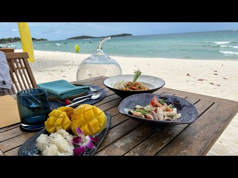 Видео: THAI COOKING CLASS: PAD THAI,SPICY SEAFOOD SALAD,MANGO STICKY RICE🍤ЧАВЕНГ🏖️ОТЕЛЬ С ЛЕСТНИЦЕЙ В НЕБО