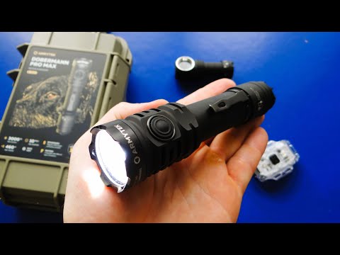 Видео: Армитек что Вы творите?! Супер фонарь Armytek Dobermann Pro Max #flashlight #survival #fishing #edc