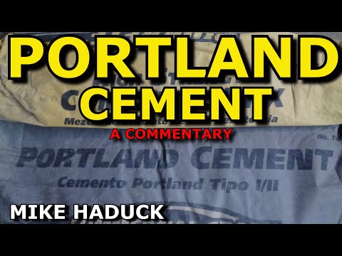 Видео: КОММЕНТАРИИ К ИСПОЛЬЗОВАНИЮ ПОРТЛАНДЦЕМЕНТА) Майк Хэдак