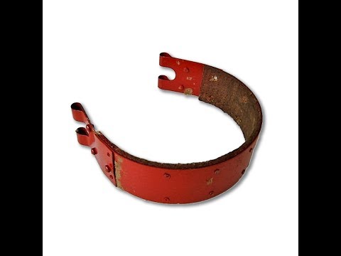 Видео: Заміна  тормозних лєнт на  Т-25. (Замена тормозных лент на Т-25.)