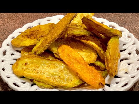 Видео: Най-хрупкавите пържени тиквички - малко хитринки