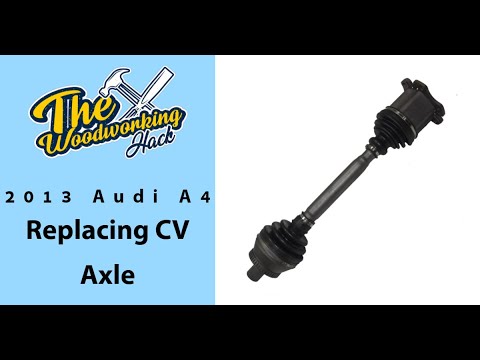 Видео: Audi A4 2013 года — замена моста CV