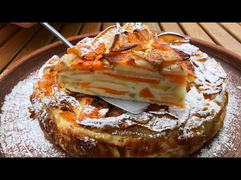 Видео: НАЧИНКА: Яблоки,Груши и Яркая ТЫКВА.Торт Вкусно Сочно. Идеальный ЗАВТРАК#выпечкасгрушейтыквойяблоком