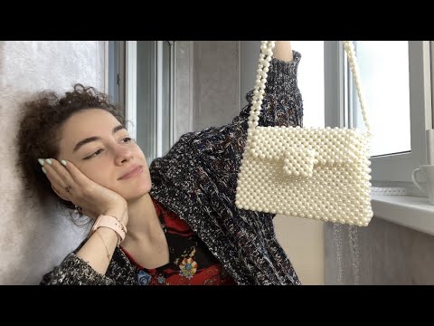 Видео: сумка из бусин для Romanova K. Urban fest
